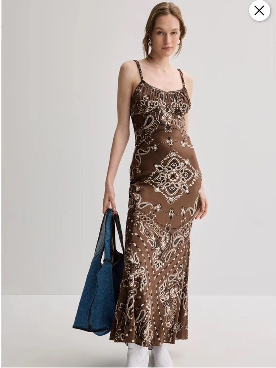 Sandro Dresses & Skirts - Sandro Bandana Print Midi Dress, US Size: 8